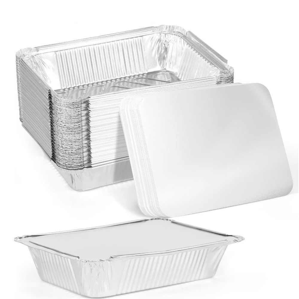 Kitchen Appliances For Cooking - Plateaux carrés antiadhésifs en aluminium avec