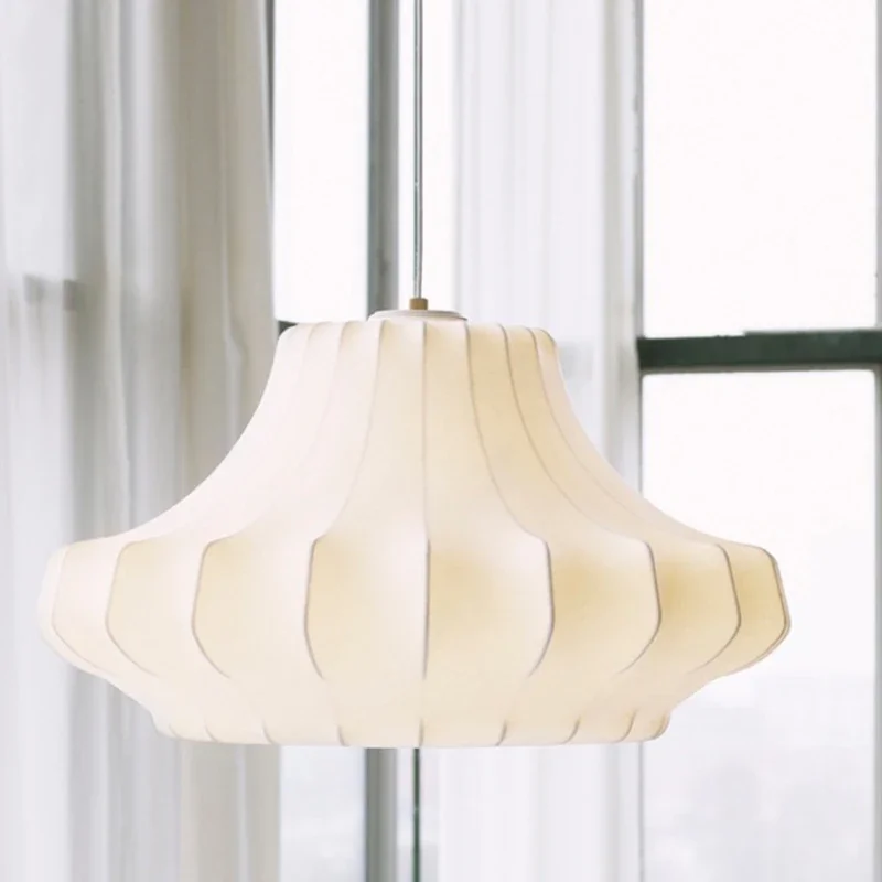 Kitchen Appliances In White - Lampe en tissu nordique simplicité pendentif