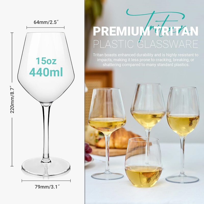 MICHLEY 15oz incassable Tritan - Kitchen Appliances Luxury avis et prix