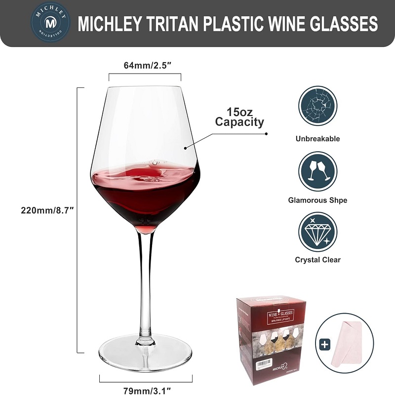 MICHLEY 2/4/6 pièces incassabl - Kitchen Appliances Luxury avis et prix