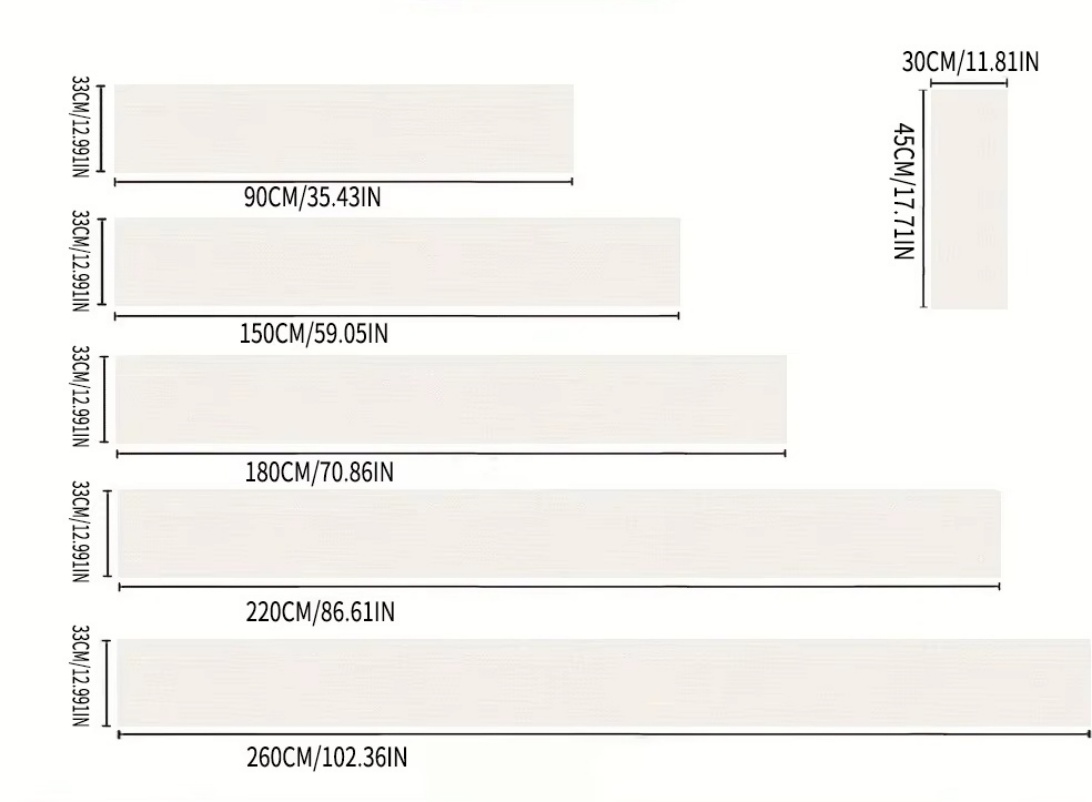 Chemin de table à rayures hori - Kitchen Appliances In White avis et prix