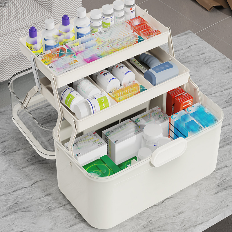 Boîte de rangement pour médica - Kitchen Appliances In White avis et prix